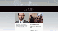 Desktop Screenshot of drmir.com